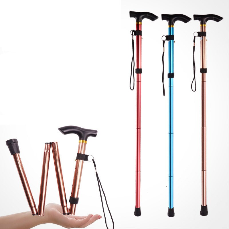 Walking Sticks Hiking Poles Adjustable Trekking Poles Telescopic Telescoping Baton Scandinavian Anti Shock Hiking Tool Sac