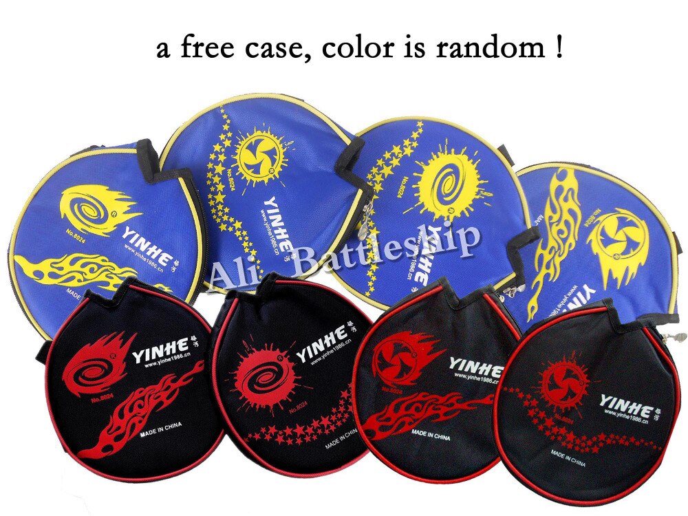 Original Milky Way Galaxy Yinhe 02B table tennis racket ping pong paddle with a bat case