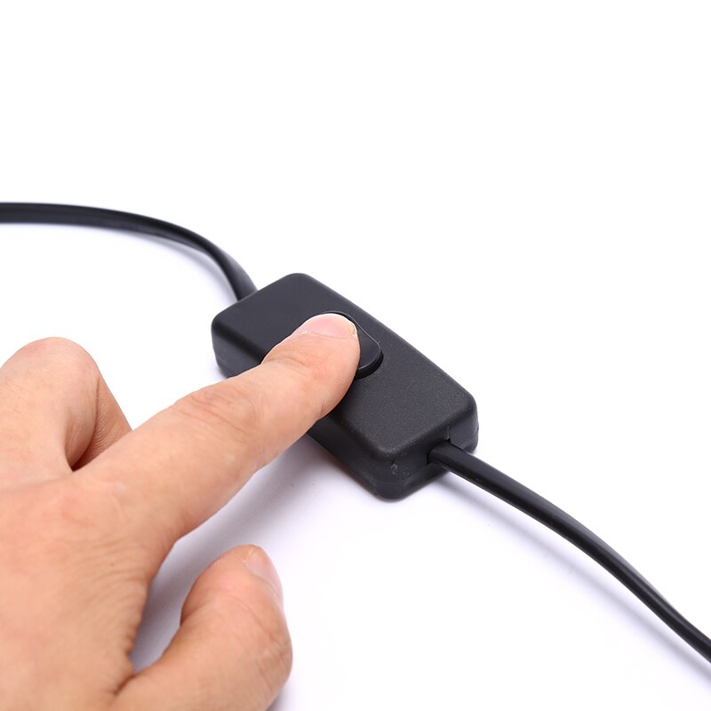 Netsnoer 1.8m aan-uit schakelaar stekker draad stekker kabel verlengsnoeren voor led-lamp