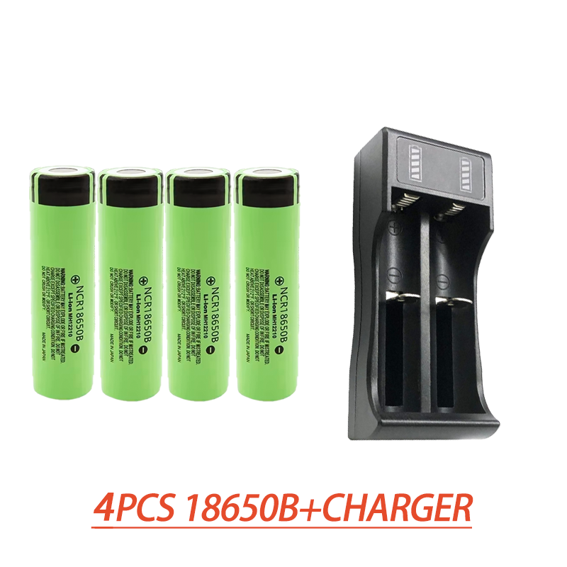 2025 nueva batería 18650 3,7 V 3400mAh batería recargable se puede utilizar para linterna cepillo de dientes eléctricoCameraToy 34B NCR18650B: RED