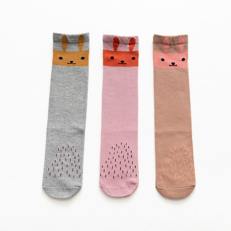3Pairs/lot Baby Socks Winter Autumn Cotton Wam Baby Girl Knee High Sock Cartoon Kids Boys Socks for Children Toddler Socks