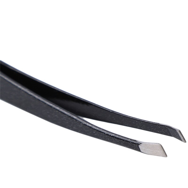 1pc roestvrijstalen pincetten, wenkbrauw-, gezichts- en neushaarverwijderaar