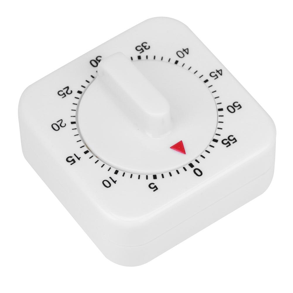 60 Minutes Manual Kitchen Timer Mechanical Reminder Alarm Clock Kitchen Timer With Magnet Home Decoration Supplier