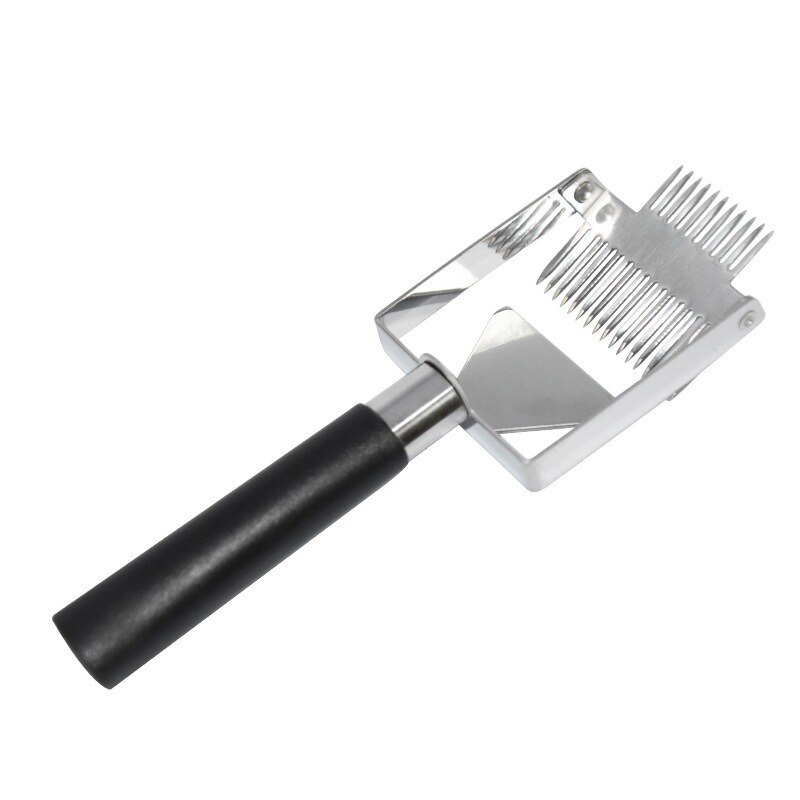 Beekeeping Tools beehive Honey cutter Uncapping Scraper Plastic handle Honeycomb Scraper Equipment Uncapping knife Fork ShovelWF