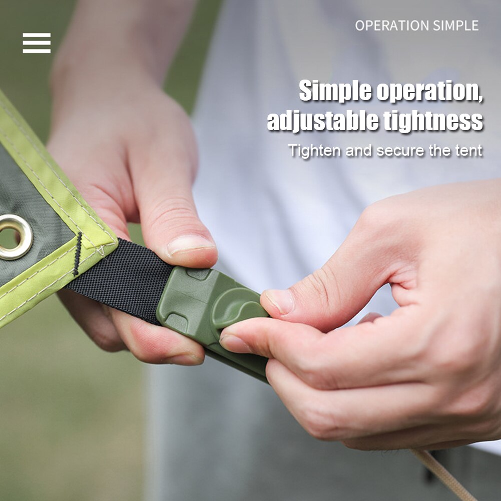 10Pcs Camping Tent Winddicht Herbruikbare Bevestiging Shark Clips Klemmen Draagbare Luifel Luifel Tarp Koord Gesp Spanner Tent Accessoire