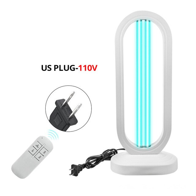 UV Germicidal Lamp With Remote Control Timer Home ... - Grandado