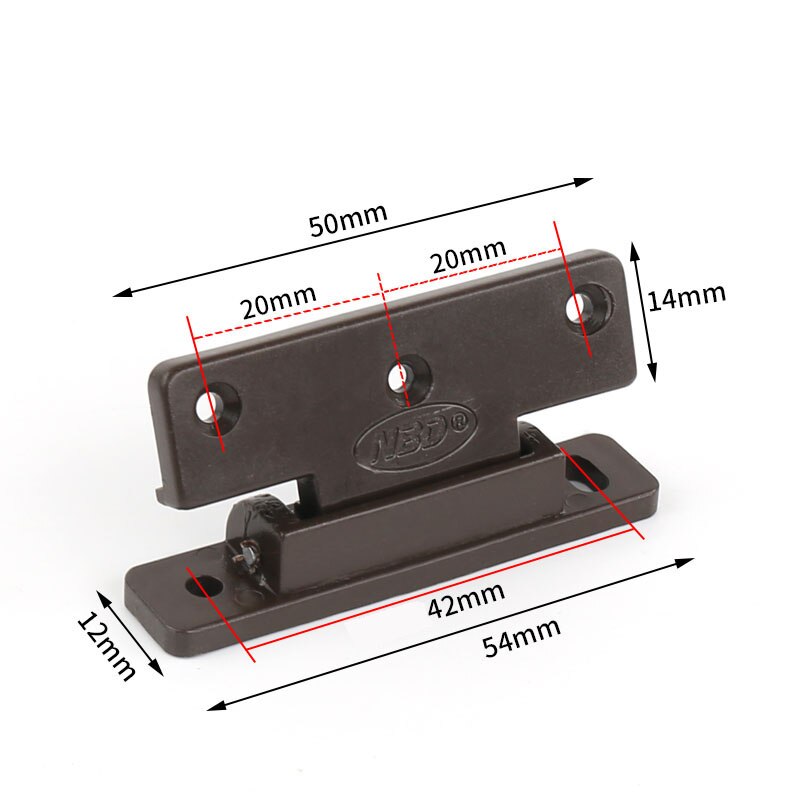 2PCS Plastic Spring Hinges ABS Small Hinge Nylong For Cabinet Door Wardrobe Furniture Fittings Accessories