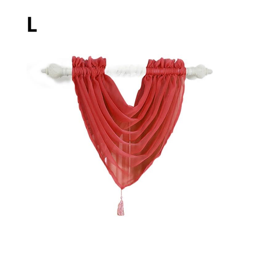 Voile Curtain Swags All Colours Pelmet Valance Net Curtains Voile Swag t1226: L