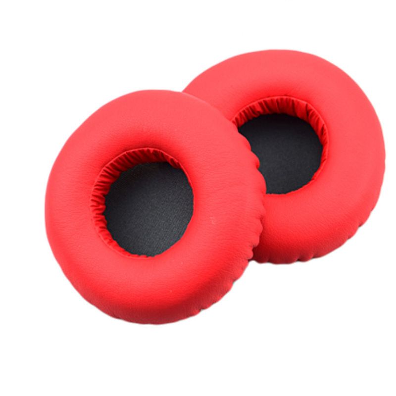 T3LB 1Pair Leather Earpads Ear Cushion for MDR-XB450AP AB XB550 XB650 XB400 Headphone: Red