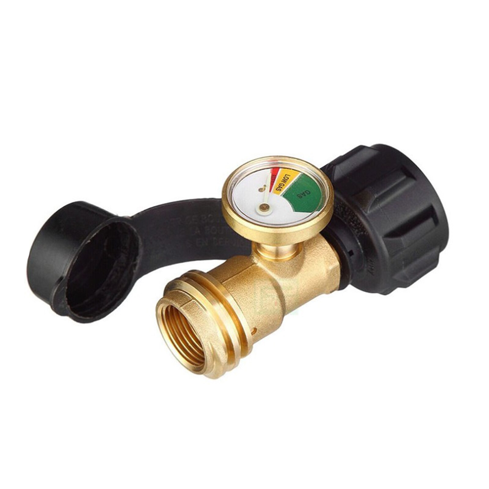 Propane Gas Gauge Table Multifunctional 3-way BBQ Pressure Valve Propane Tank Pressure Test Instrument Tools: B