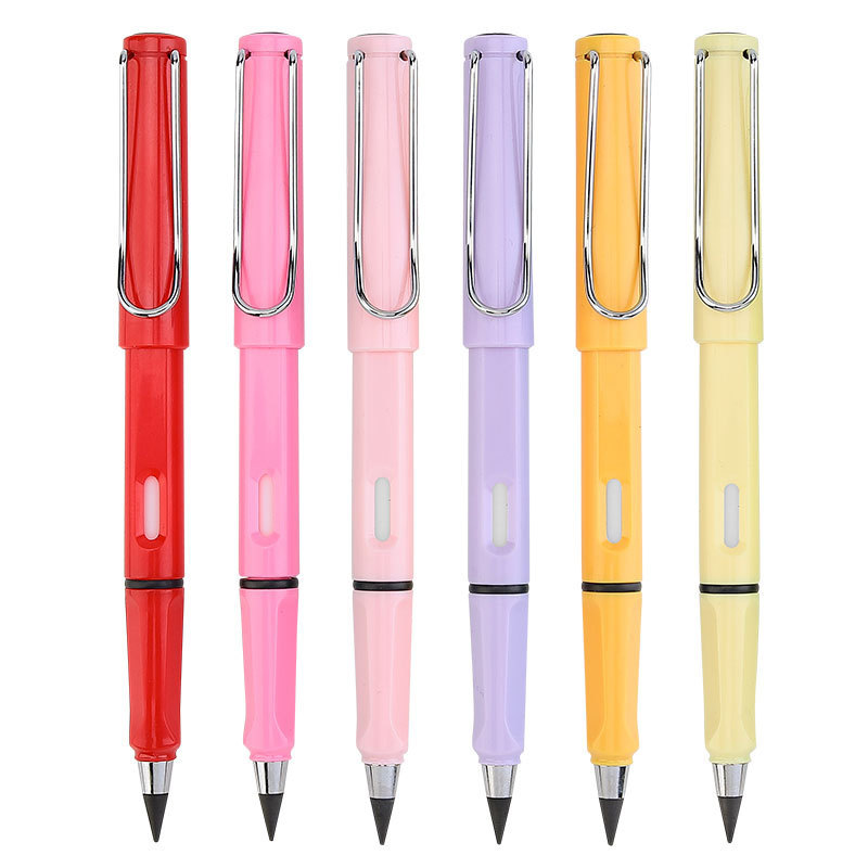 Lápiz eterno de escritura ilimitada, respetuoso con el medio ambiente, sin tinta, suministros escolares, herramienta de pintura de bocetos, novedosos para niños