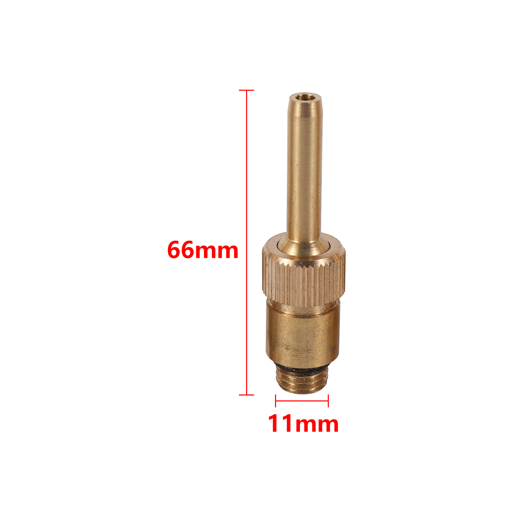 Messing Watergordijn Fontein Vijver Spray Vijver Fontein Hoofd Landschap Fontein Accessoires 1/4 Inch Verstelbaar Mondstuk: Army Green