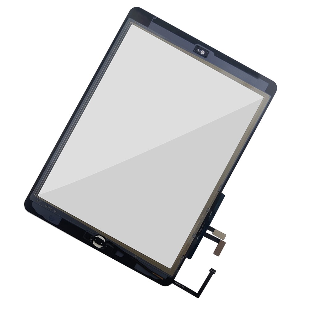 9.7&quot; For iPad 5 5th Gen A1822 A1823 touch screen digitizer replacemen with/without buttons For iPad 5 Touch