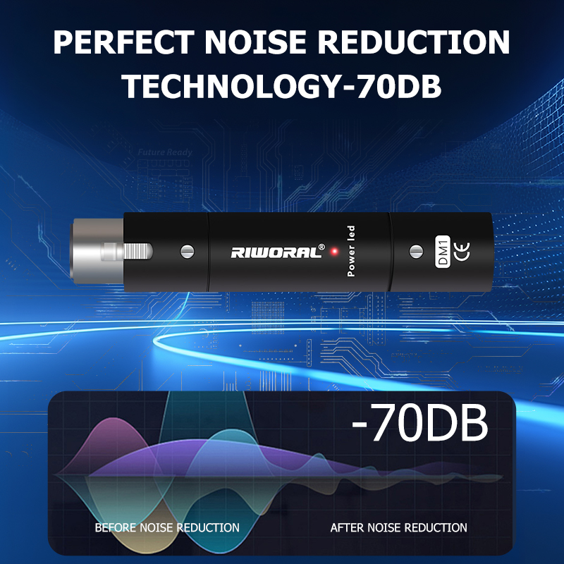 Microfoon Dynamische Voorversterker 28db Versterking Dynamische Mic Versterker 48V Metalen Structuur Studio Live
