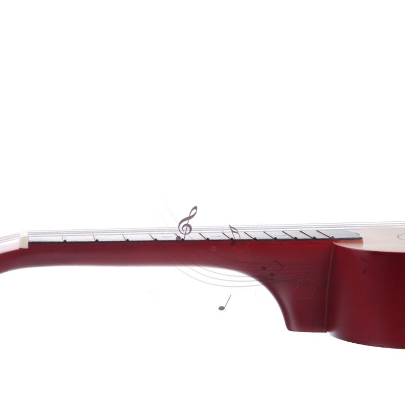 Ukelele de madera para principiantes, 21 pulgadas, con cuerdas de selección, Kit de iniciación para niños, instrumentos musicales, ukelele educativo de tilo