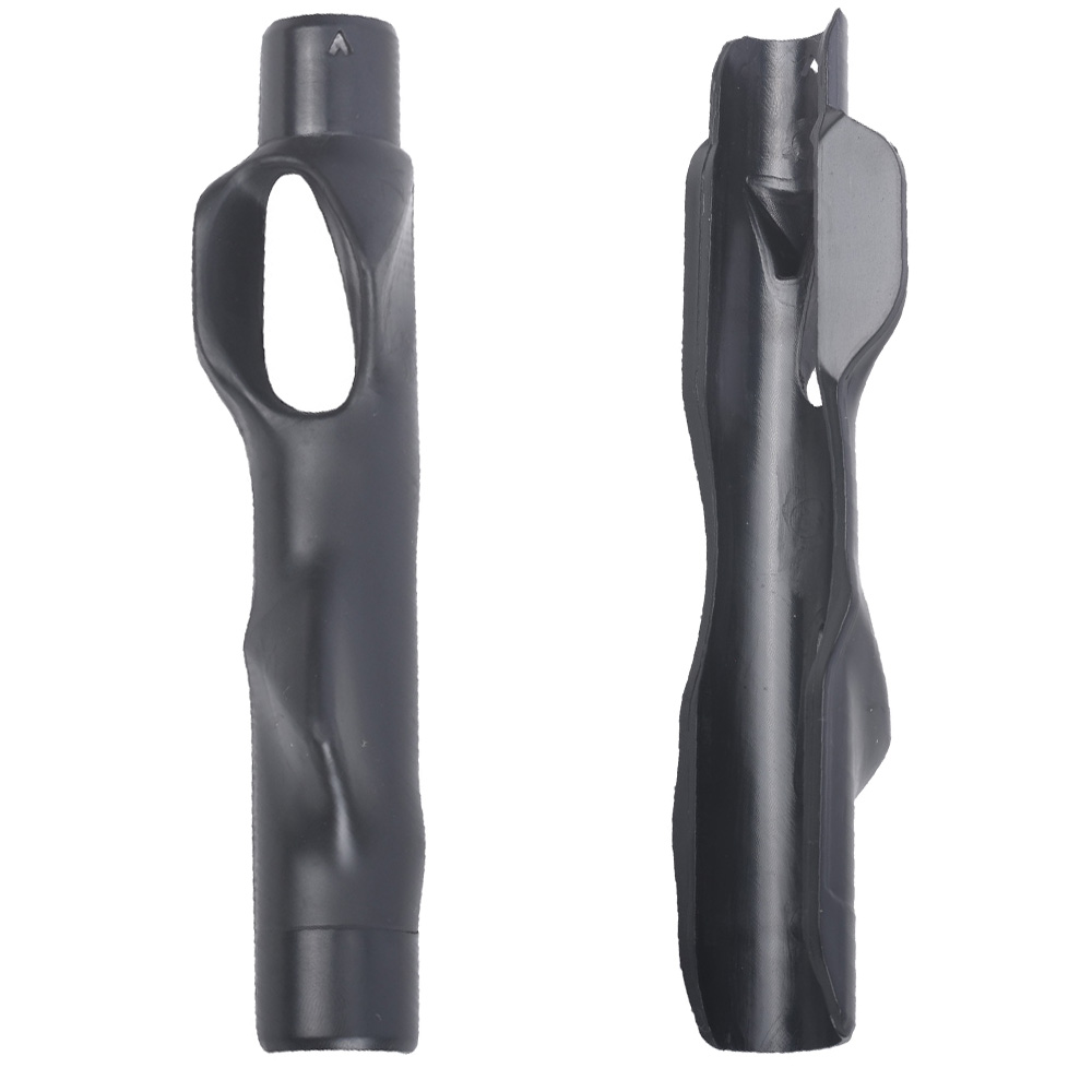 Golf Grip Trainer - Correcte handpositie en swingoefenhulpmiddel voor beginners - Universele Golf Club Grip Corrector: Black