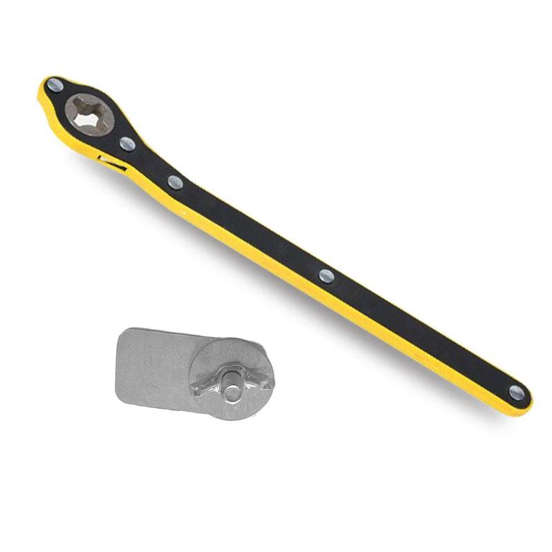 Auto Labor-saving Jack Ratchet Wrench With Adapter Scissor Jack Garage Tire Wheel Lug Wrench Car Handmade Labor-saving Wrenchs: A