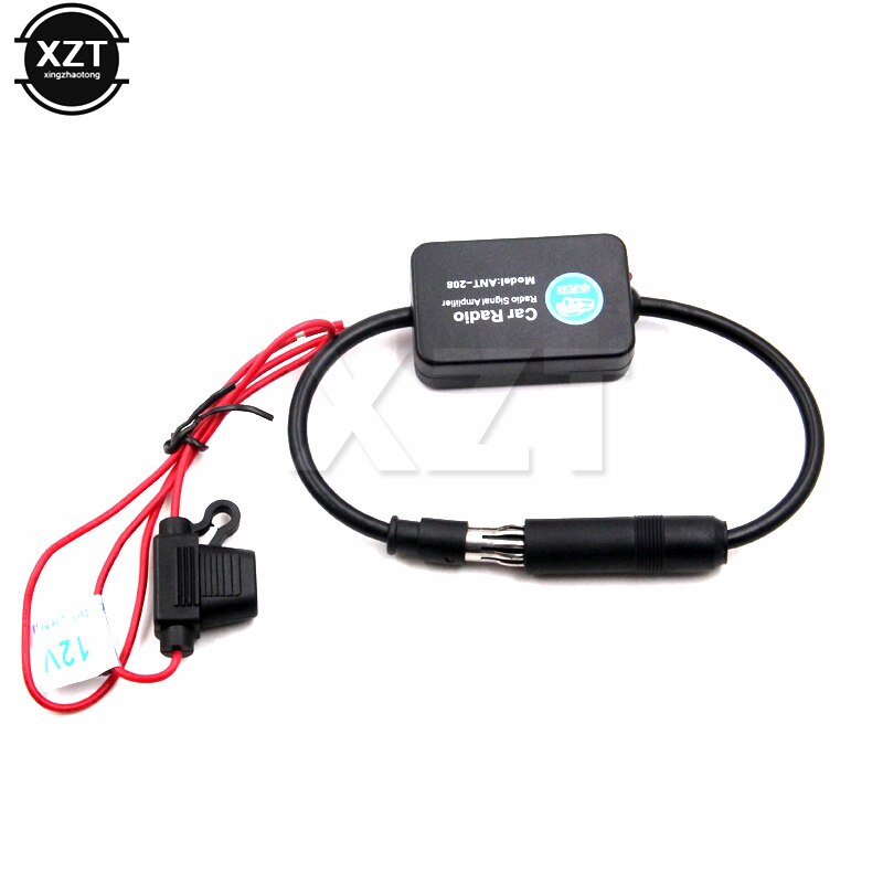 Antena de Radio FM para coche, amplificador de señal de 12V, potenciador de Radio FM para coche, barco, RV, dispositivo potenciador de señal