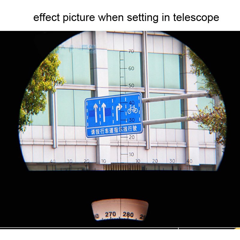 912 DIV 0.1mm Optical Glass Reticle Microscope Micrometer Calibration Slide Ruler mm Scale for Telescope