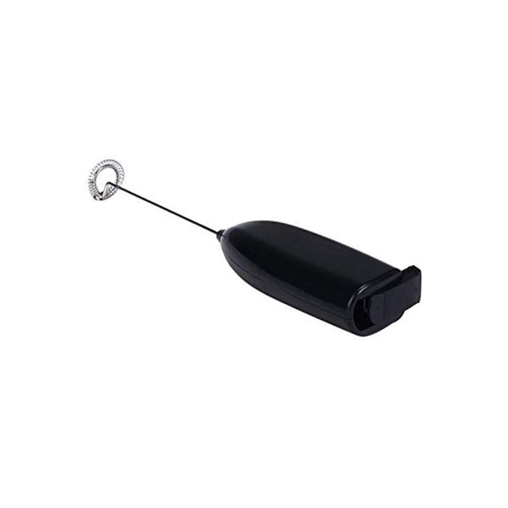Batidor eléctrico para bebidas, batidor de café, Espumador de leche, batidora mexclador agitador de huevos, batidor eléctrico de Mini Mango, utensilios de cocina: Black