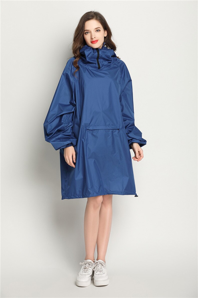 Waterdicht Scooter Regenjas Poncho Jacket Hood Herbruikbare Vrouwen Regenjas Mannen Motorfiets Yagmurluk Erkek Regenkleding Regenkleding AD50RC: style3