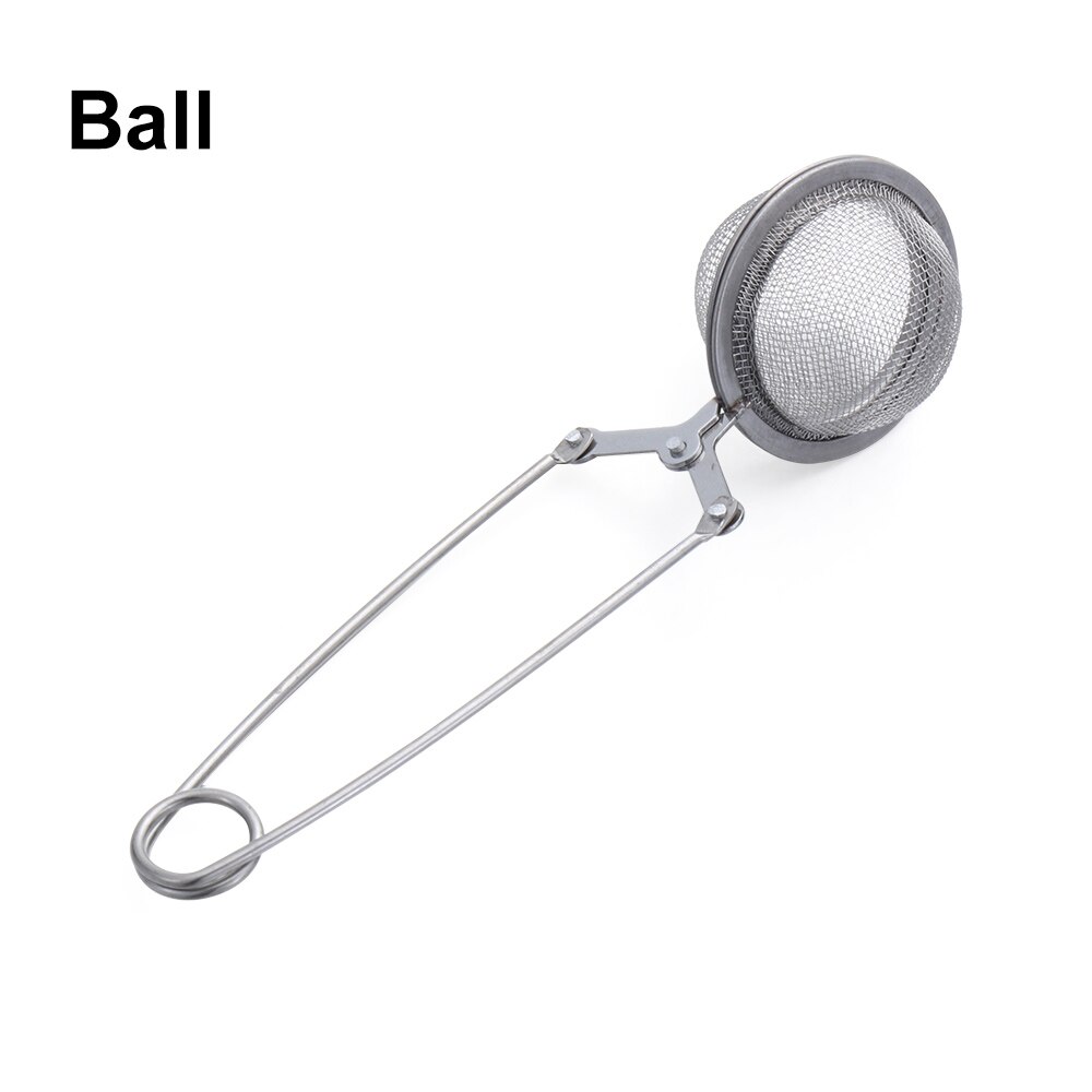 1PC Stainless Steel Tea Infuser Reusable Tea Bag Firmly Filter Tea Strainer Mug Home &amp; Living Teapot Gadgets: Ball
