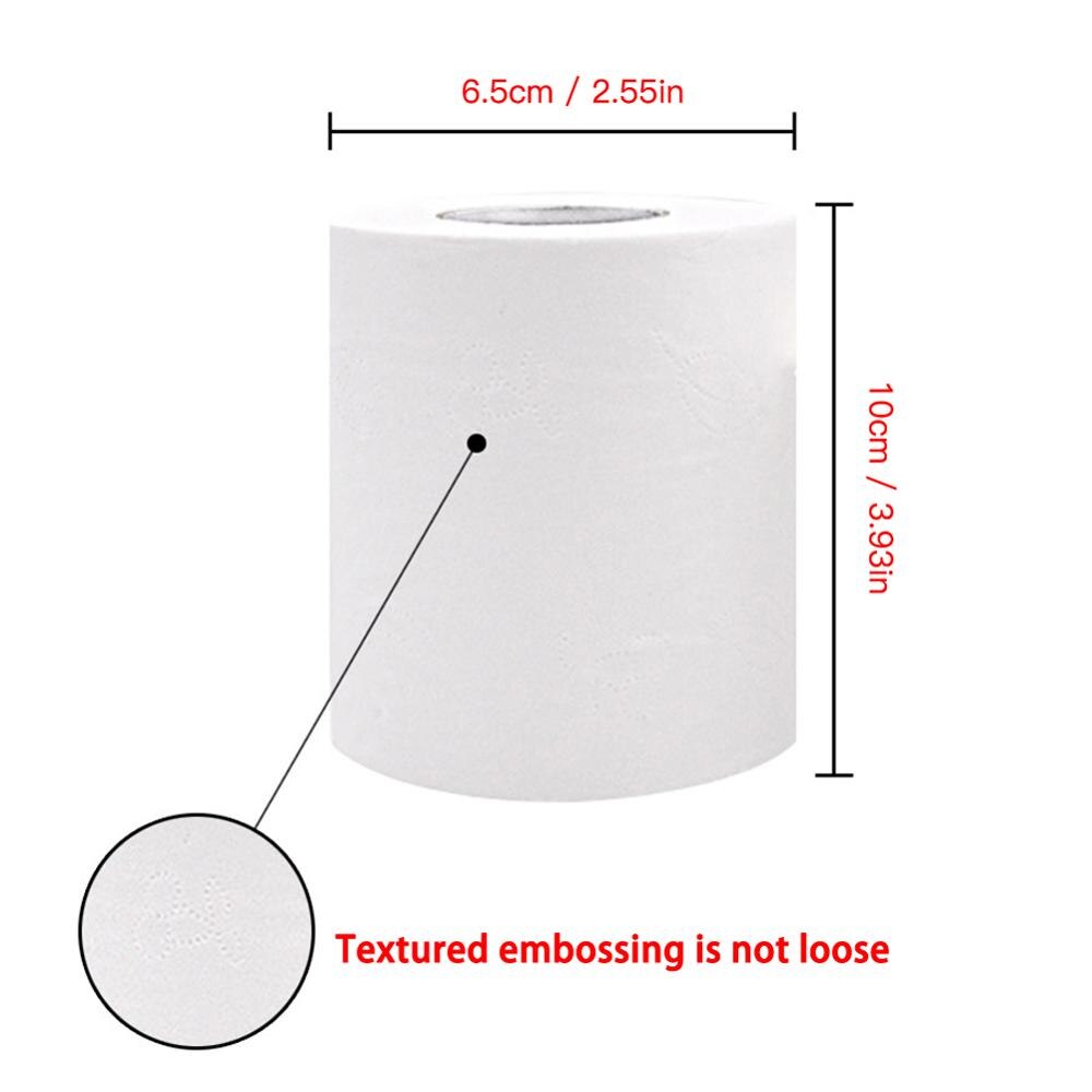 Rouleaux papier de soie hygiénique soyeux lisse doux Premium maison cuisine respectueux de l'environnement recyclé serviette de toilette tirage papier