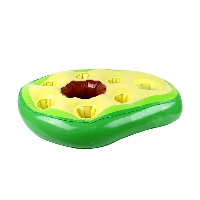 Flotador inflable para bebidas de aguacate, soporte para bebidas, Enfriador de piscina de gran capacidad, barra flotante para servir bebidas, ensalada y fruta: Default Title