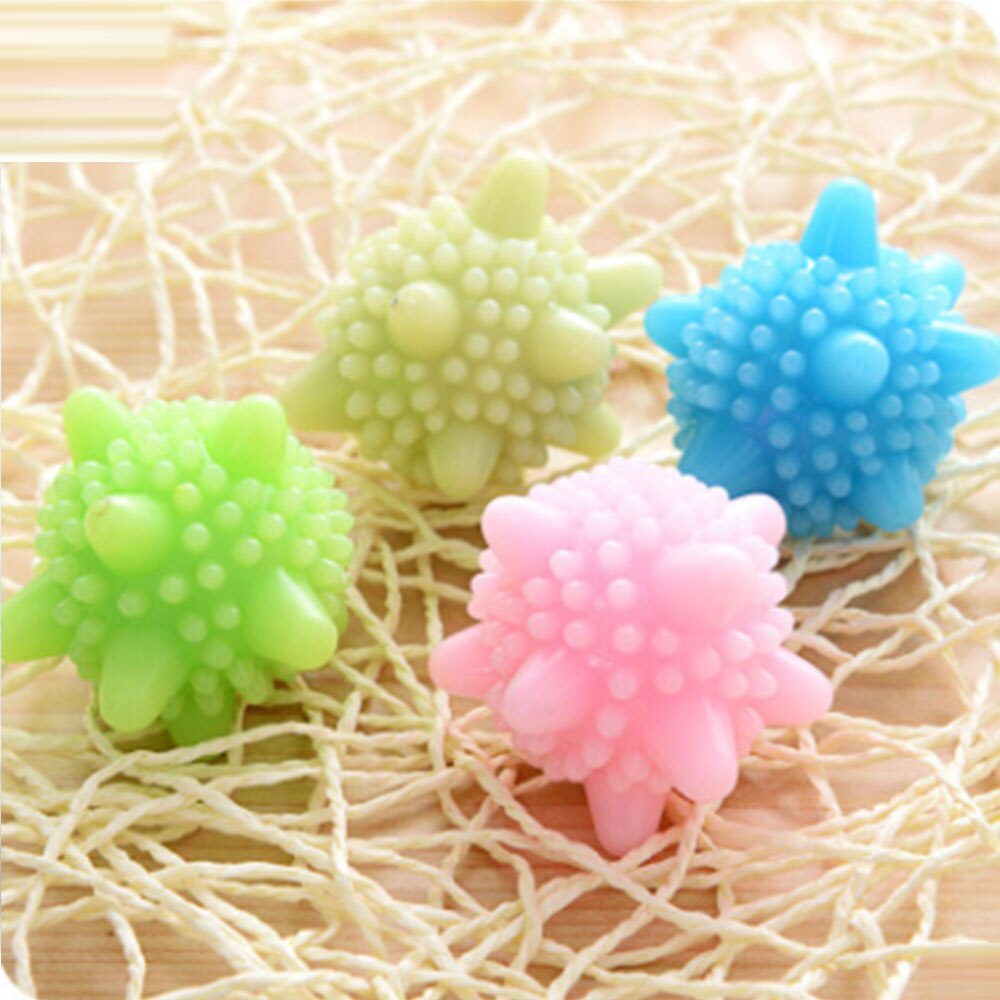3 stücke Waschmaschine Waschen Ball Dekontamination Und Anti-Wicklung Reinigung Ball Meer Stern Farbe Solide Reinigung Ball