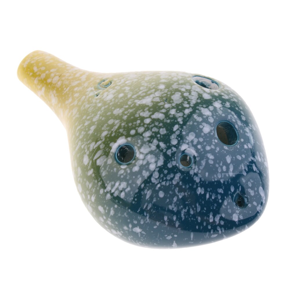 Alto Ocarina 6 Holes Ocarina C Key Tone Crafts Musical Instrument