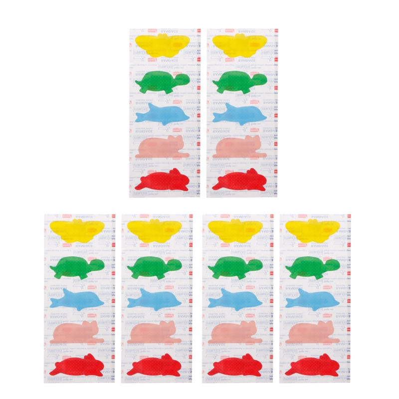 Freies 30 Teile/paket Cartoon Erste Hilfe Band Medizinische Wasserdicht Klebstoff Bandagen Für Baby