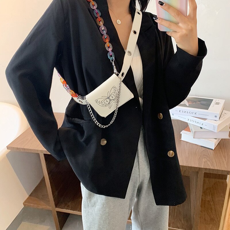 Novo couro do plutônio mini crossbody saco para as mulheres 2020 moda bolsa de ombro feminina bolsas simples bolsas simples sacos cintura no peito