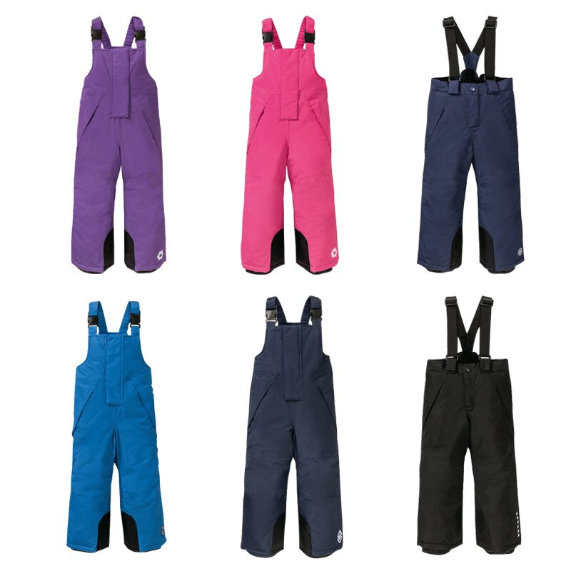 Outdoor Kinderen Ski Broek Bretels Katoenen Broek Waterdicht Winddicht Warmte En Verdikking Snowboarden Broek