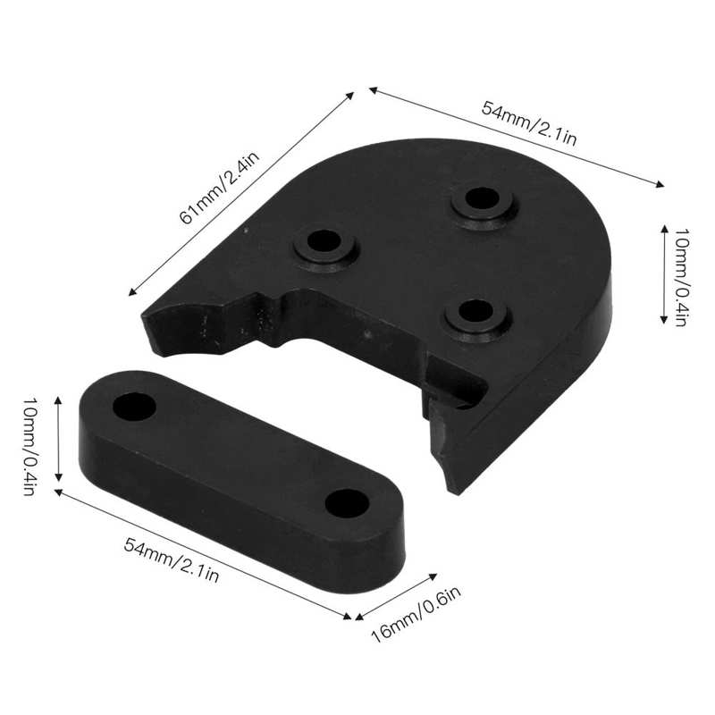 Scooter Spatbord Spacer Elektrische Scooter Spatbord Spacer Voet Pakking Voor Xiaomi M365/1S/Pro/PRO2 Outdoor levert