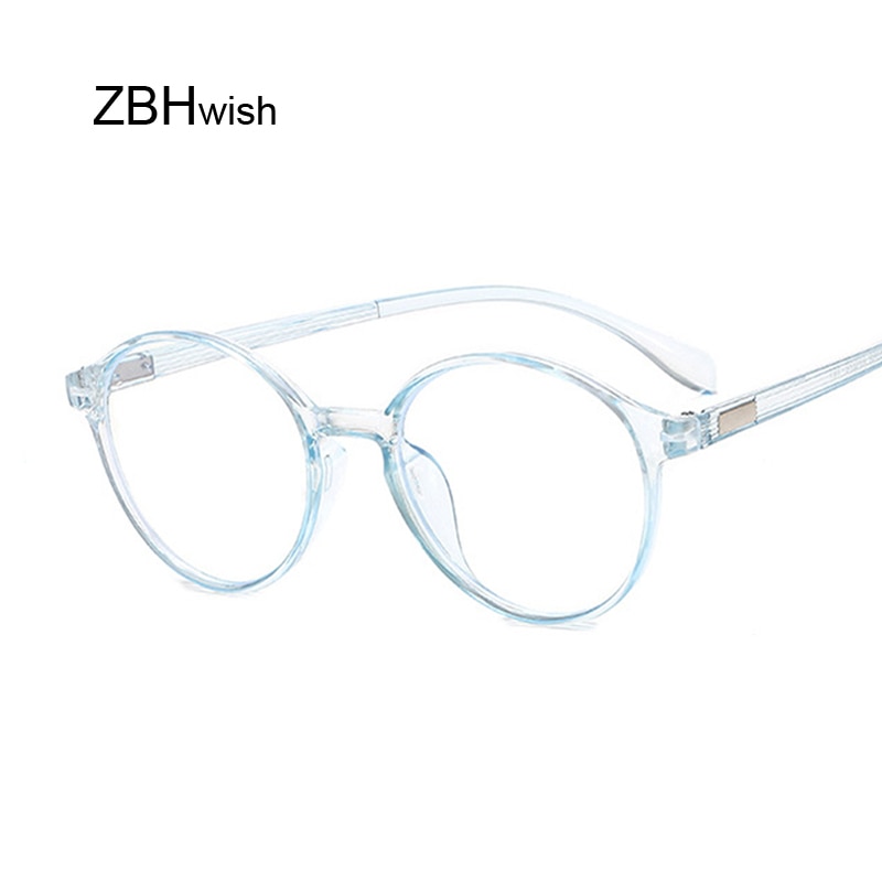 Transparante ronde bril helder montuur dames bril bijziendheid bril heren brilmontuur nerd optische monturen helder