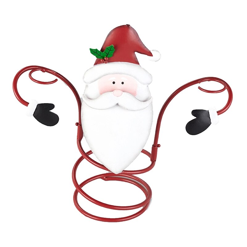 Wine Bottle Glass Holders Christmas Decoration Theme Organizer Rack Desktop for Home Decor Snowman Xmas