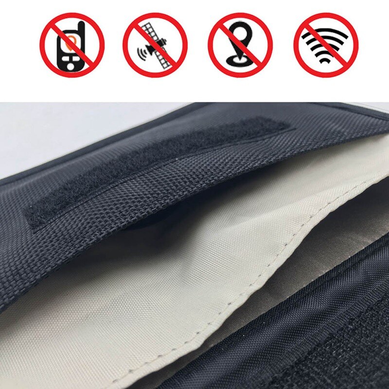 Signal Blocking Bag Car Fob Signal Blocker Faraday Bag Signal Blocking Bag Shielding Pouch Wallet Case for Car Key
