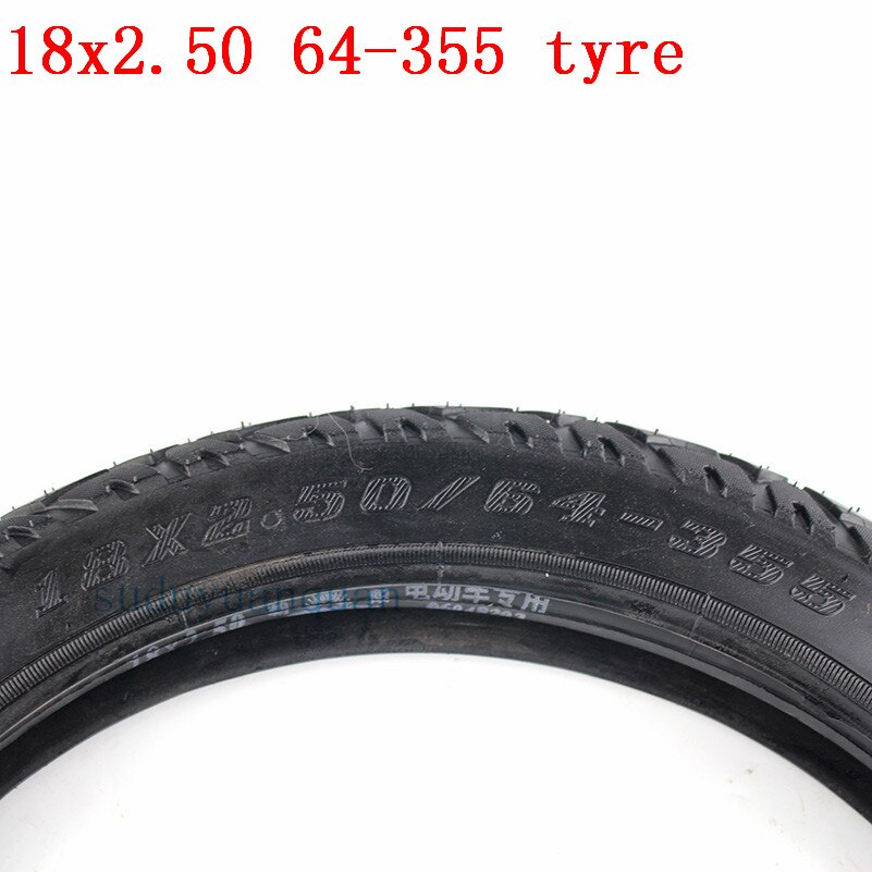 18x2.50 64-355 tire inner tube fits Electric motorcycle battery tricycle 18 inch electric bicycle tire 18x2.5 tube tyre