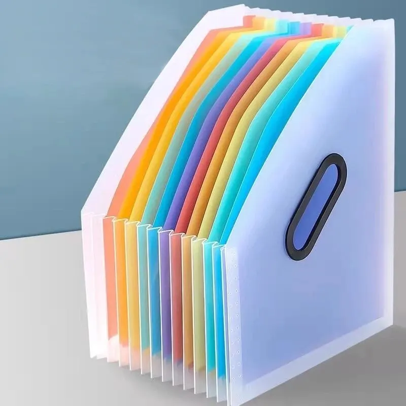 1pc Vertical Portable Folder, Expandable Organ Bag... – Vicedeal