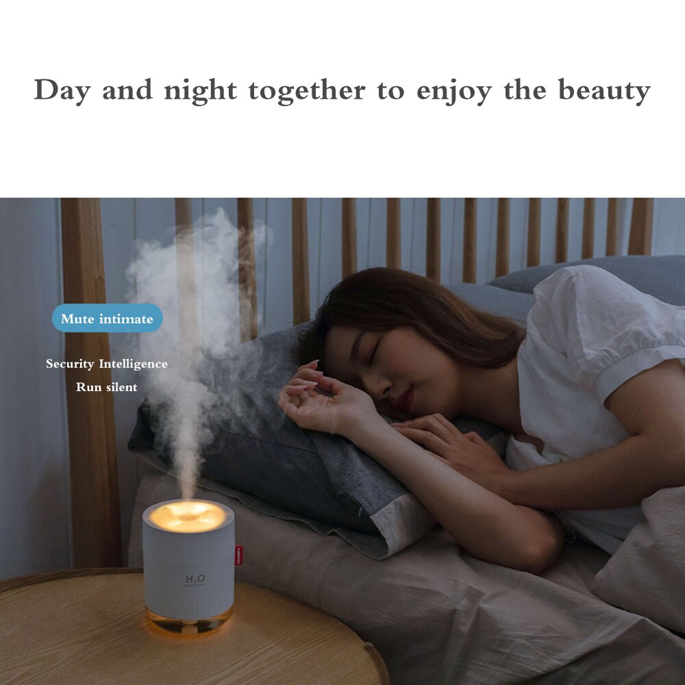 TiOODRE USB Desktop Humidifier 500ML Ultrasonic Humidifier Household Atomizer Diffuser Indoor Air Purifier Safety