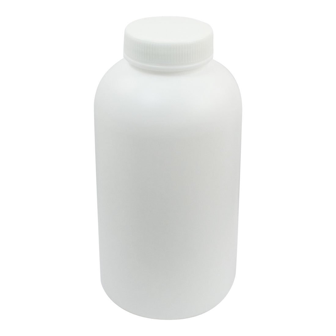 Botella de plástico líquido blanco de boca ancha Dmr de 43mm de capacidad de 1000 mL para laboratorio