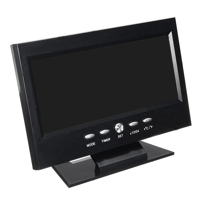 Digital lydsensor lys op ur med lcd og display kalender temperatur alarm tb