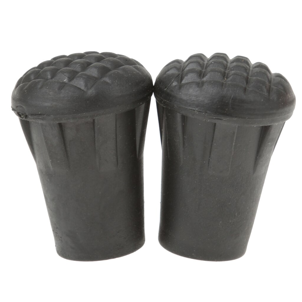 4pcs Replacement Rubber Ends 3cm Length Tips Walking Trekking Pole Protector
