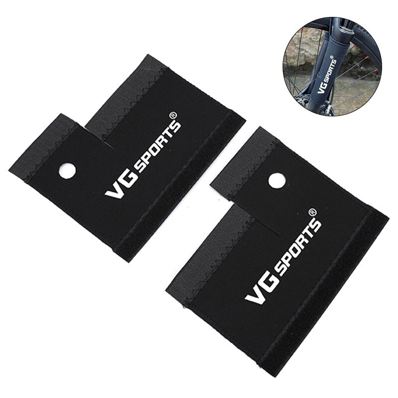 1 paire VTT fourche avant protection coussinet cadre enveloppe couverture protecteur protecteur vélo vélo accessoires