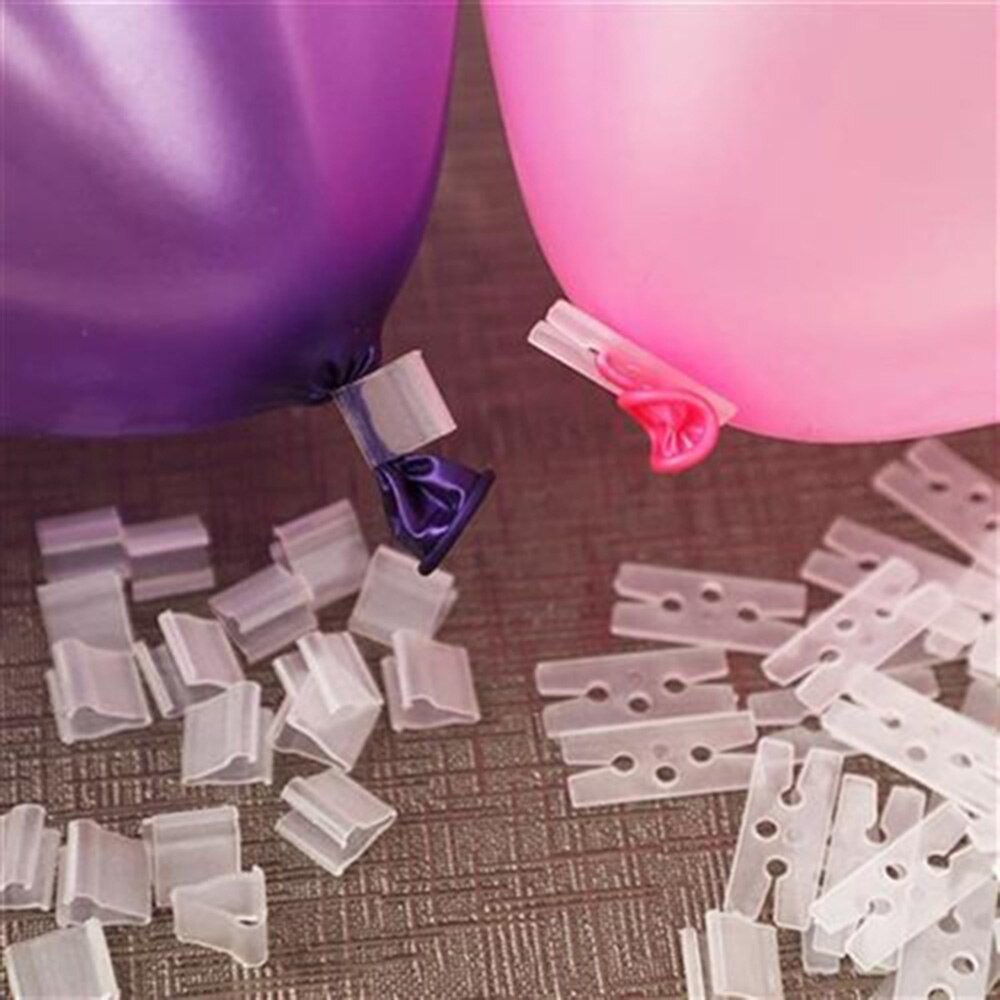 5 Meters Balloon Clip Chain Tie Tool Balloon Accessories Diy Latex Balloons Modeling Plastic Birthday Wedding Party Decor Bal
