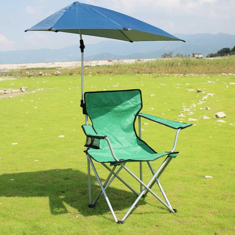 Gweger draussen klappstuhl tragbare hocker zurück angeln stuhl kunst skizze Camping sonnenschirm stuhl Besatzung stuhl: Grün