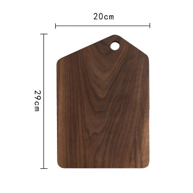 Walnoot Houten Snijplank Snijplank Blokken: 29x20CM