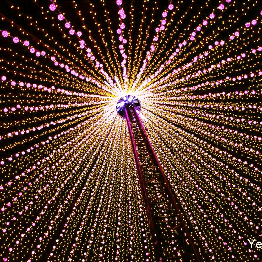 10Meter Led String lights 100Leds with Controller for Christmas tree House courtyard Party Garden Decor 110V/220V Q