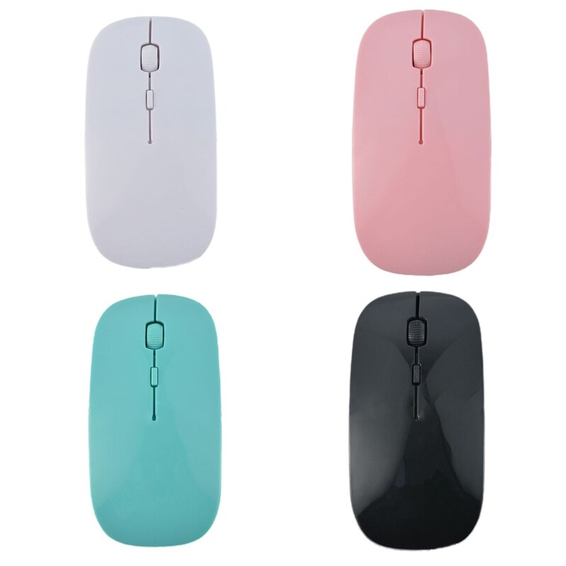 Souris sans fil USB 2.4 GHz, défilement optique pour PC/ordinateur portable/ordinateur