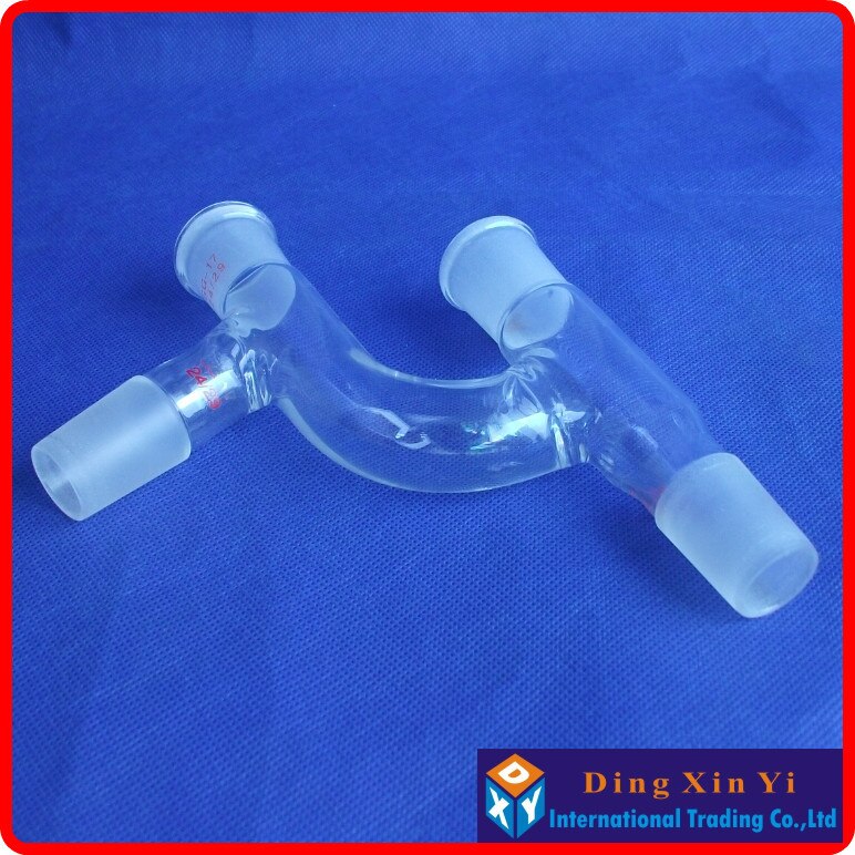 Glass Distillation adapter,Four mouths distillation head,still head,Standard Ground Mouth 24/29 ,Used for distillation unit